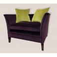 Purple Velvet Love Seat